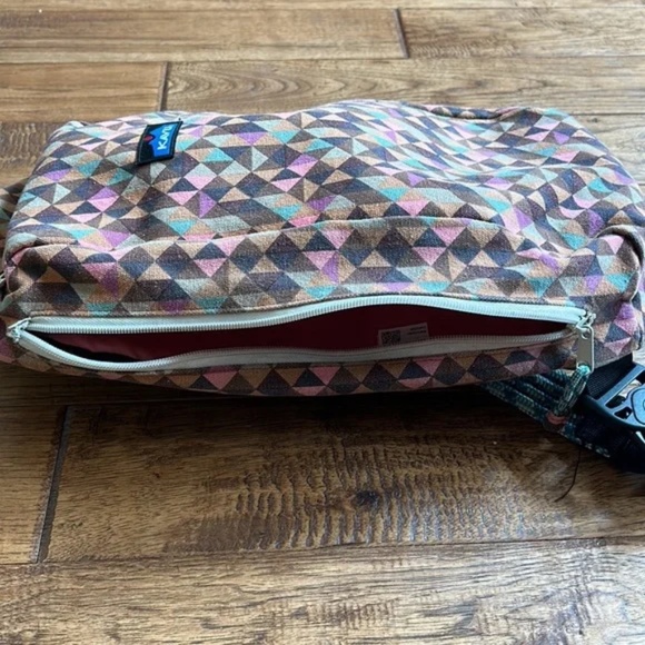 Kavu Switch Slinger Rope Bag Sling Pack Crossbody Strap 100% Cotton Canvas - Picture 5 of 11